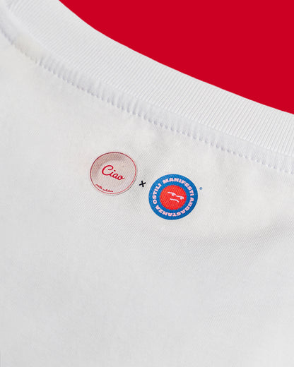 T-shirt una manica di coglioni