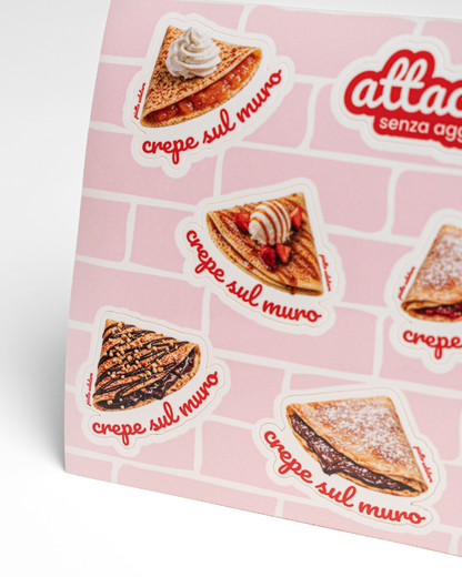 Adesivi Crepe sul muro 🟠