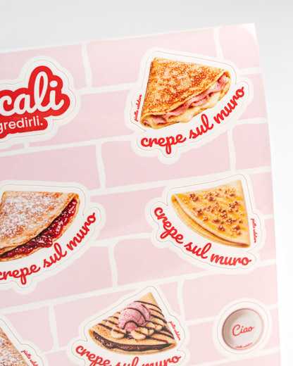 Adesivi Crepe sul muro 🟠