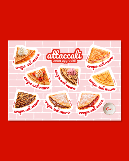 Adesivi Crepe sul muro 🟠