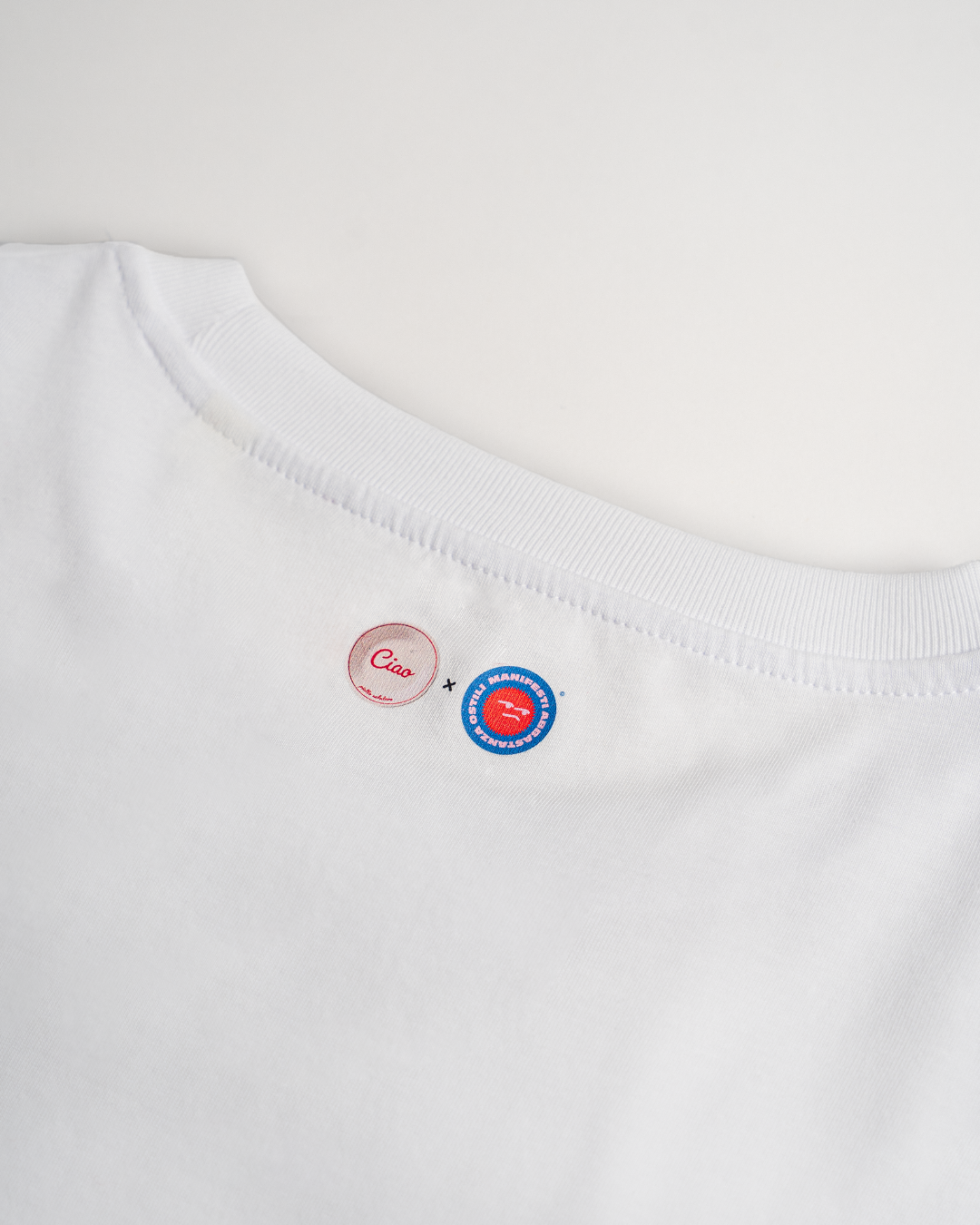 T-shirt una manica di coglioni