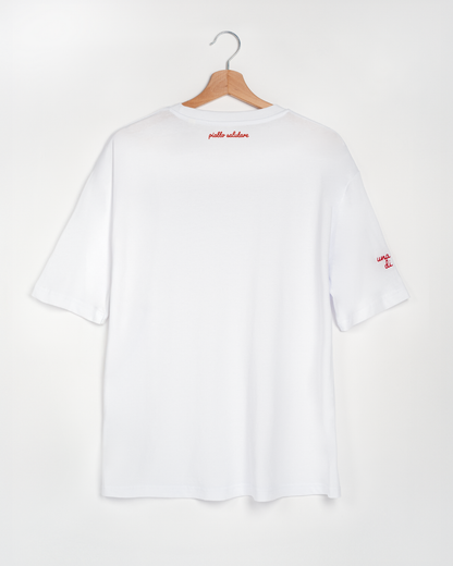 T-shirt una manica di cretini